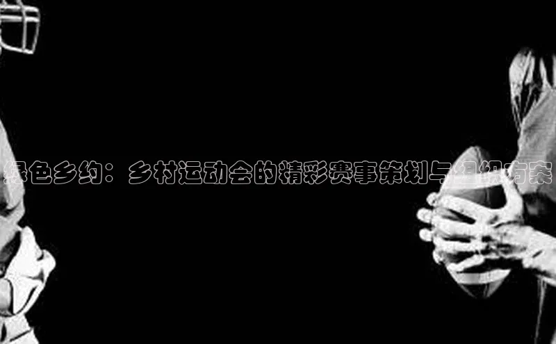 绿色乡约：乡村运动会的精彩赛事策划与组织方案