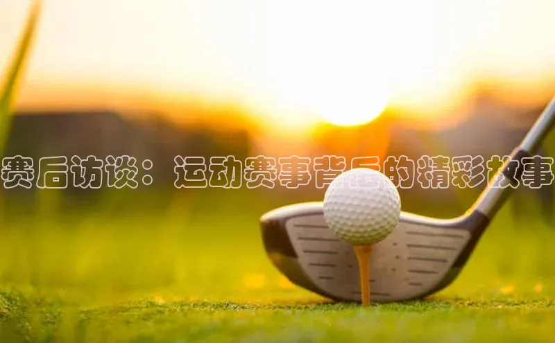 赛后访谈：运动赛事背后的精彩故事